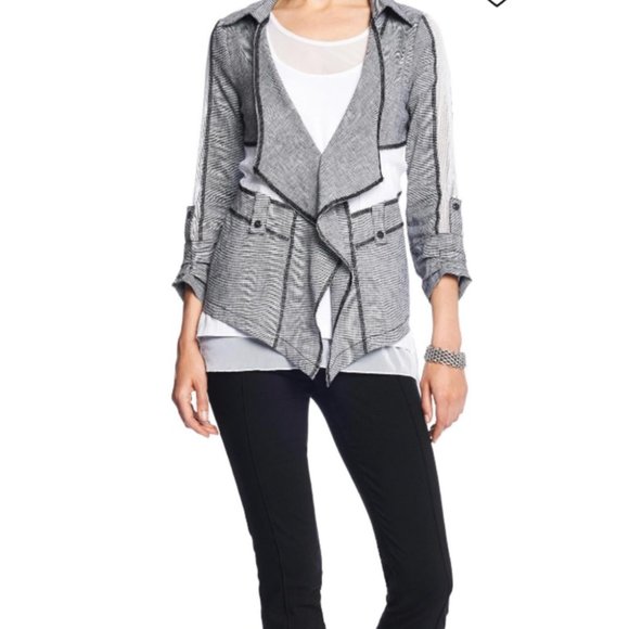 Picadilly Fashion Jackets & Blazers - Picadilly Linen Blend Jacket